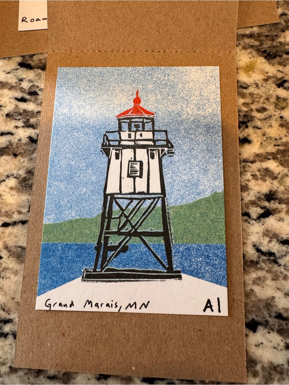 Inciardi-RARE-Custom Print-Lighthouse-Grand Marias, MN